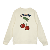 Houston Astros Cherry Crewneck Sweatshirt