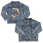 Houston Astros Cowboy Boot Kid's Denim Jacket