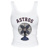 Houston Astros Fan Crop Tank - Tiny Turnip