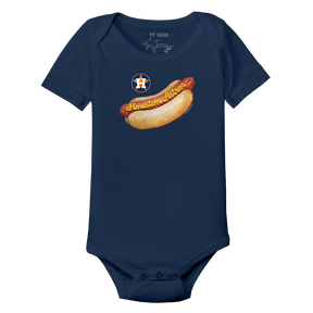 Houston Astros Hot Dog Short Sleeve Snapper