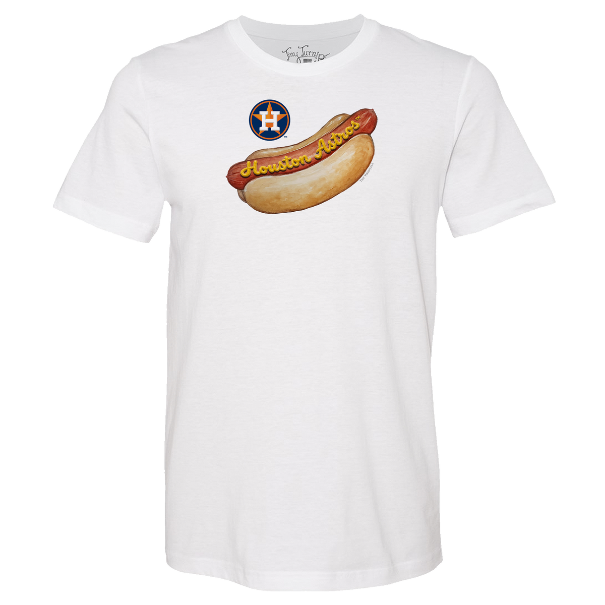 Houston Astros Hot Dog Unisex Tee Shirt
