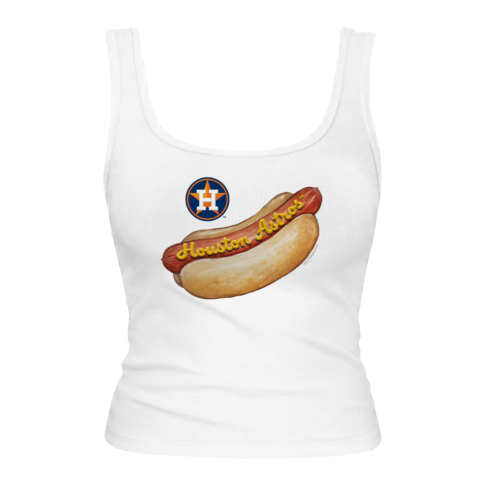Houston Astros Hot Dog Emmy Tank