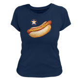 Houston Astros Hot Dog Women's Tee Shirt