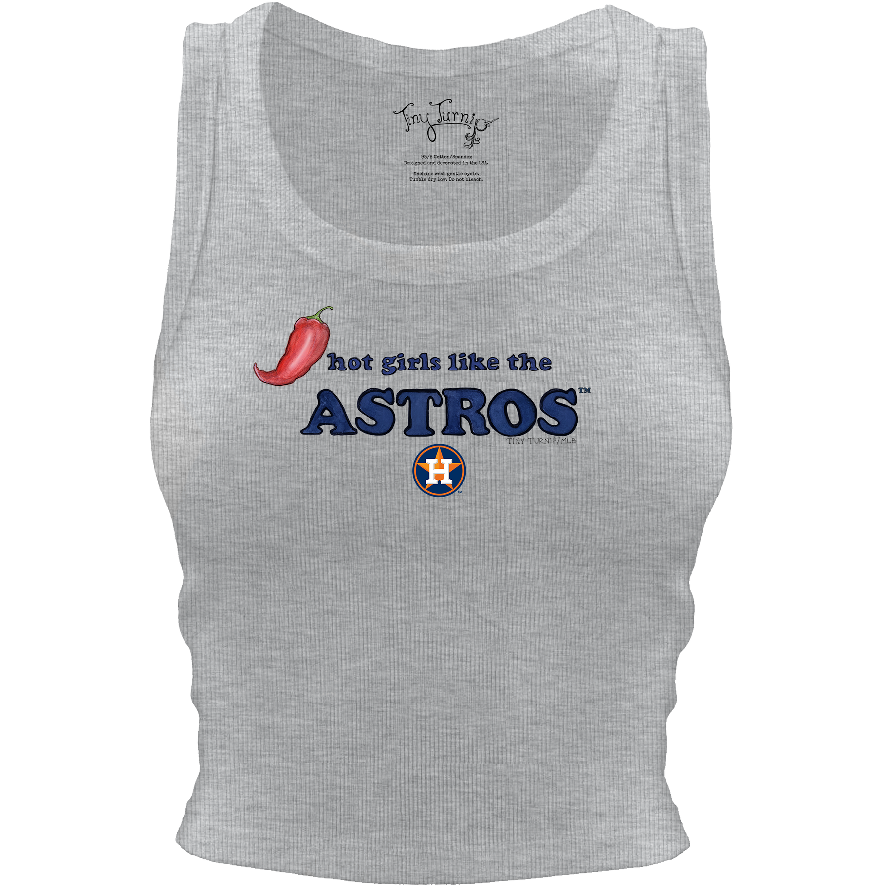 Houston Astros Hot Girls Crop Tank
