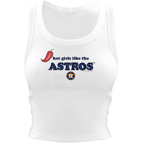 Houston Astros Hot Girls Crop Tank