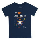 I Heart Astros Kid's Tee Shirt - Tiny Turnip