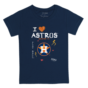 I Heart Astros Kid's Tee Shirt - Tiny Turnip