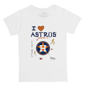 I Heart Astros Kid's Tee Shirt - Tiny Turnip
