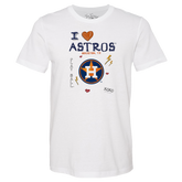 I Heart Astros Unisex Tee Shirt - Tiny Turnip