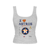 Houston Astros I Heart Astros Emmy Tank