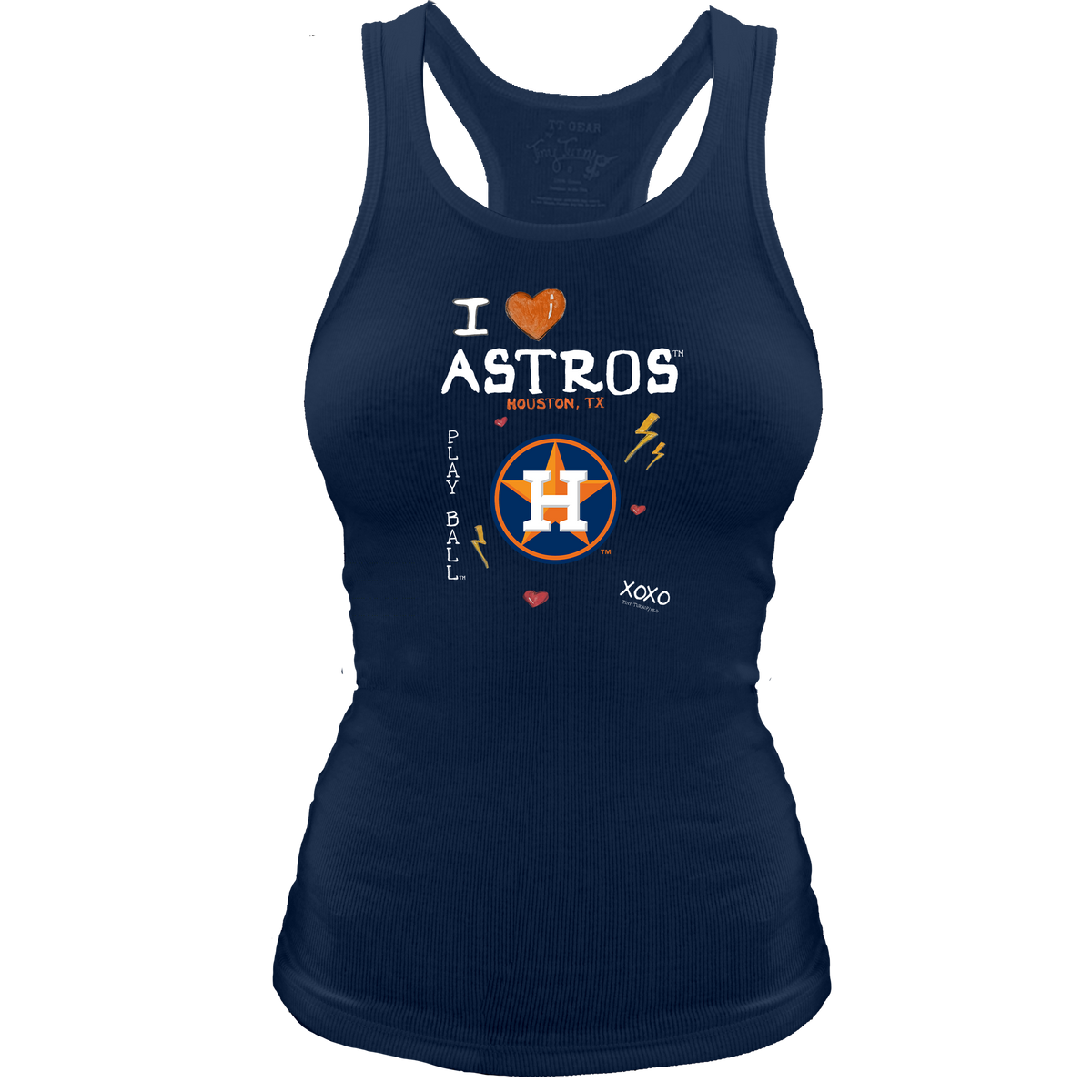 I Heart Astros Classic Tank - Tiny Turnip
