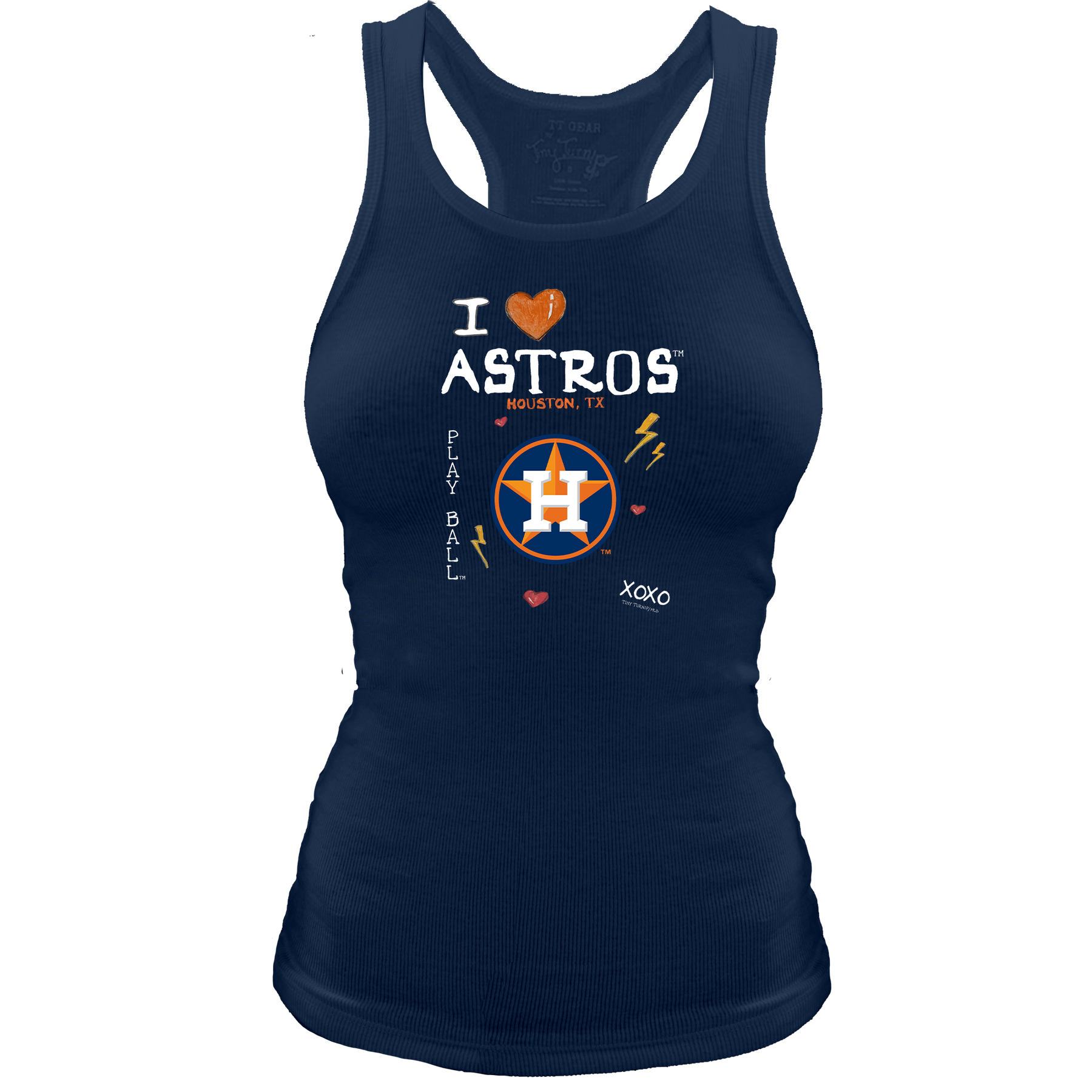 I Heart Astros Classic Tank - Tiny Turnip