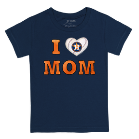 Houston Astros I Love Mom Tee Shirt