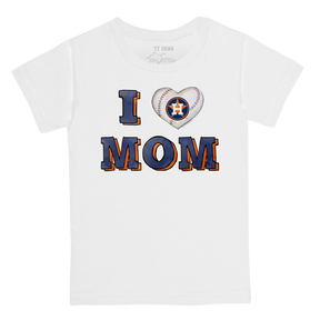 Houston Astros I Love Mom Tee Shirt