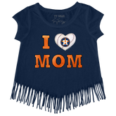 Houston Astros I Love Mom Fringe Tee