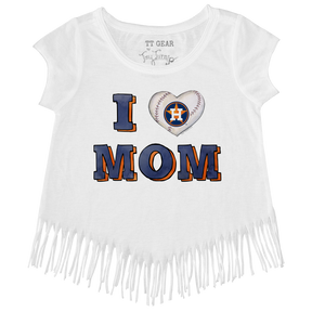 Houston Astros I Love Mom Fringe Tee