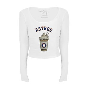 Houston Astros Latte Women's Lucy Long Sleeve