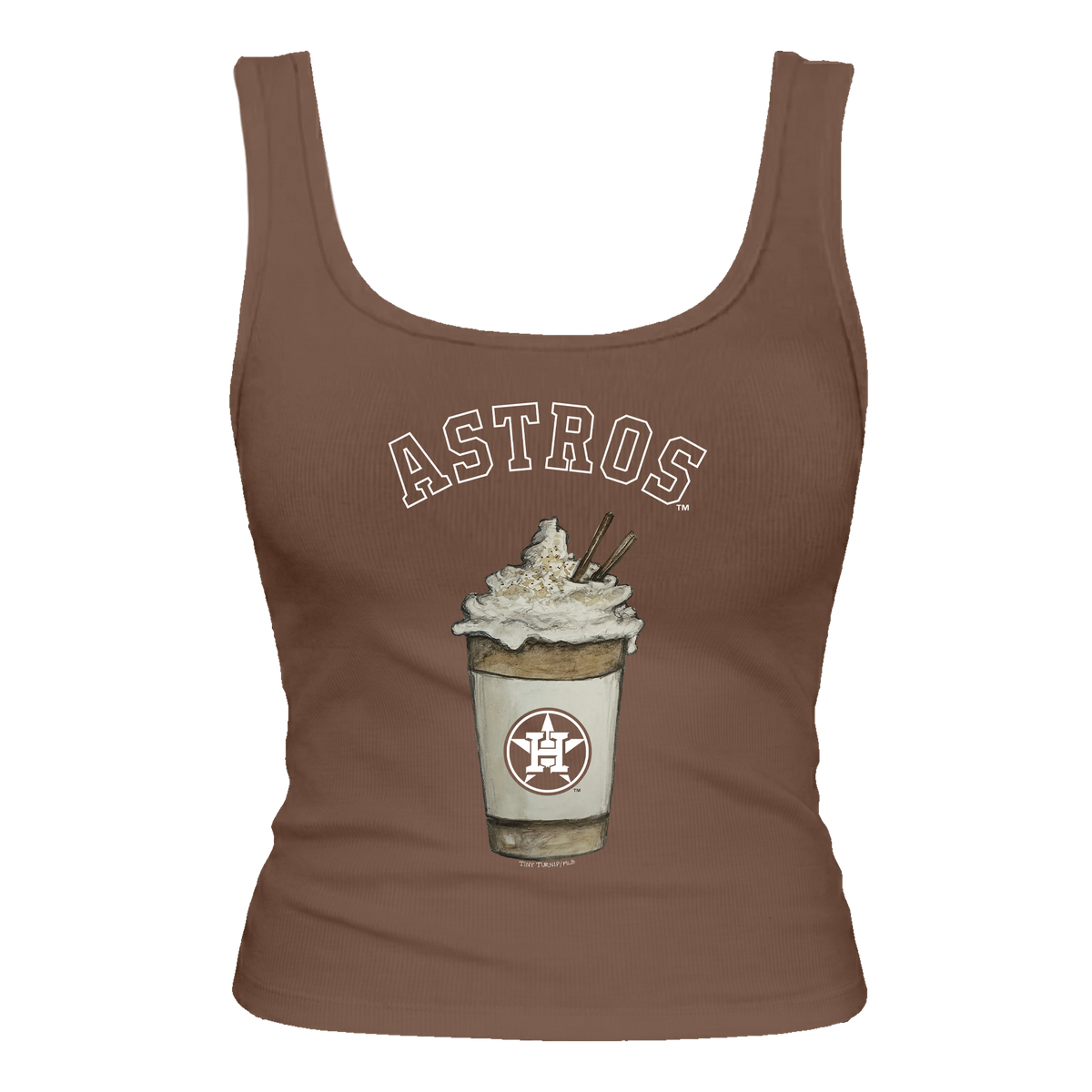 Houston Astros Latte Emmy Tank