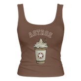 Houston Astros Latte Emmy Tank