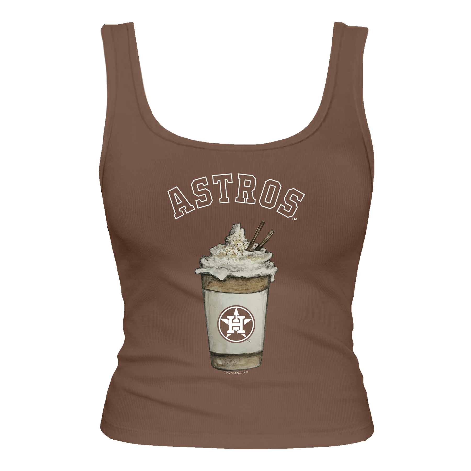 Houston Astros Latte Emmy Tank