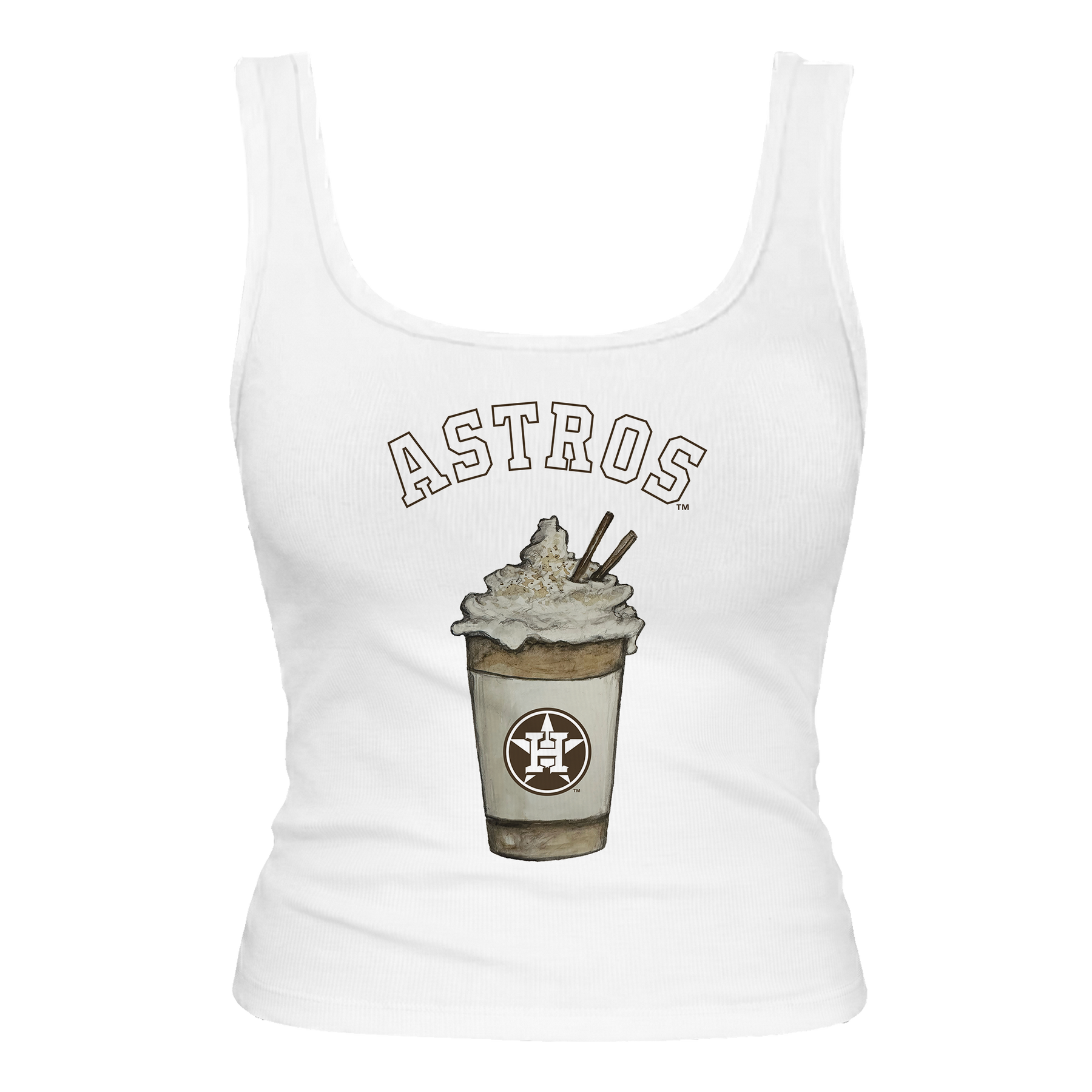 Houston Astros Latte Emmy Tank