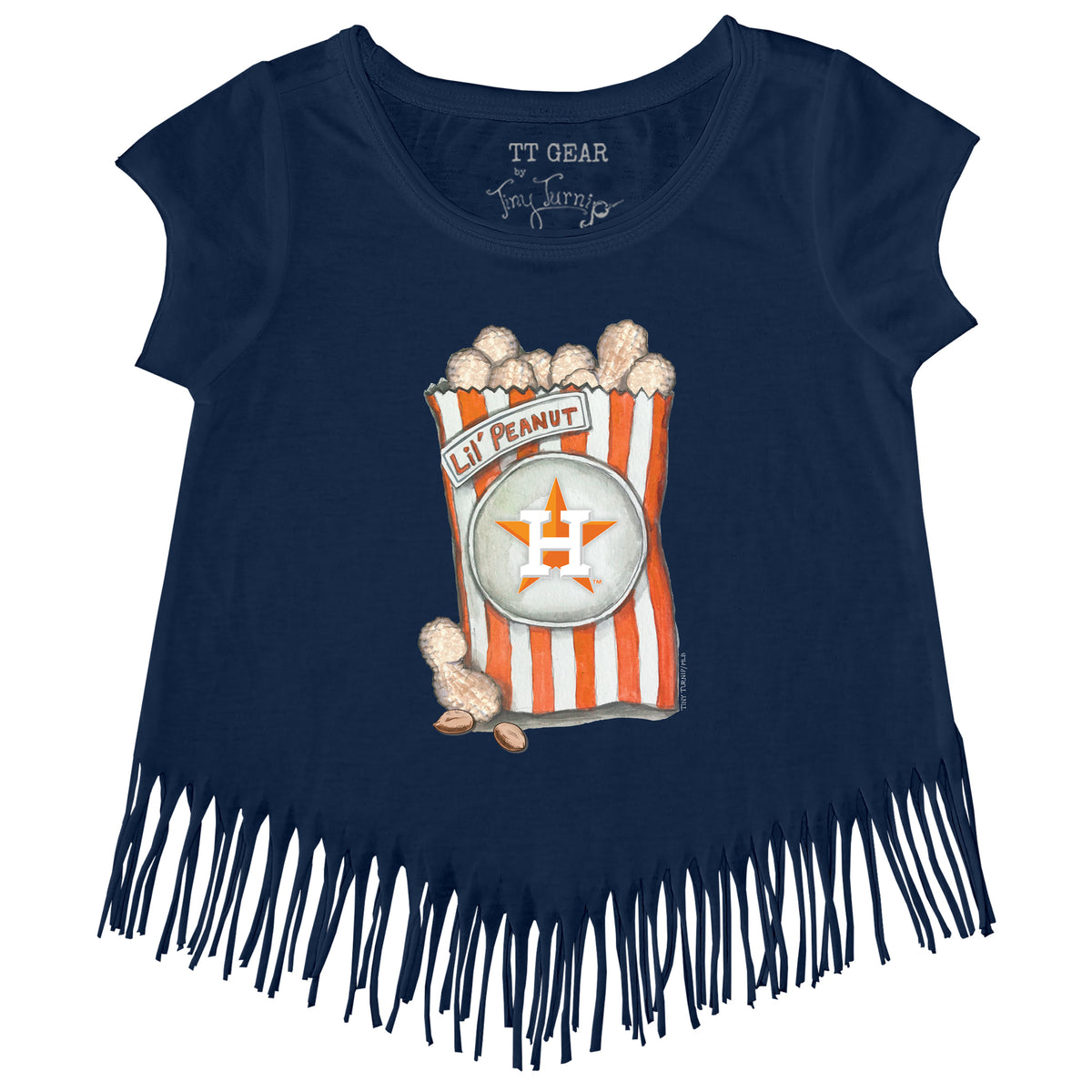 Houston Astros Lil' Peanut Fringe Tee