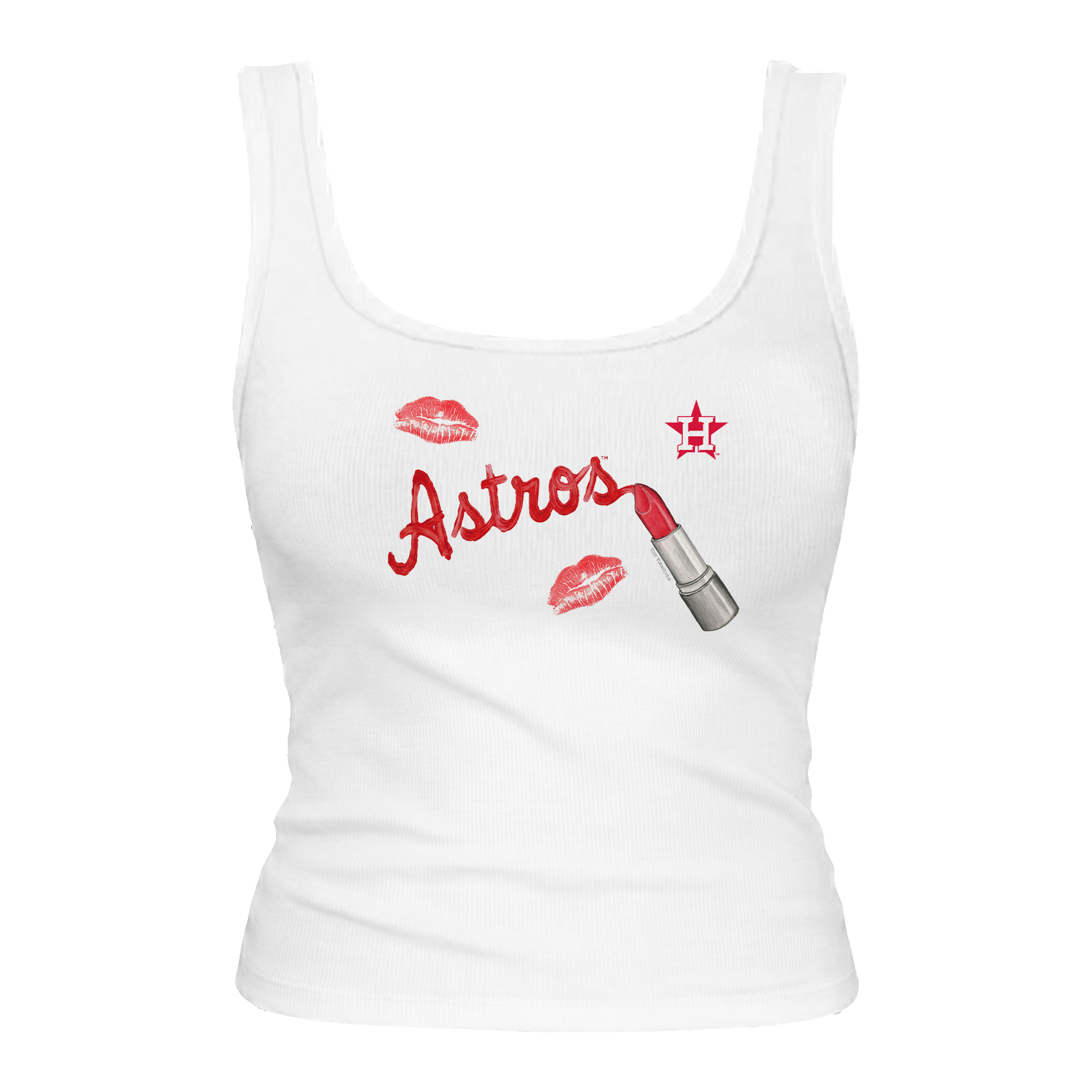Houston Astros Lipstick Emmy Tank