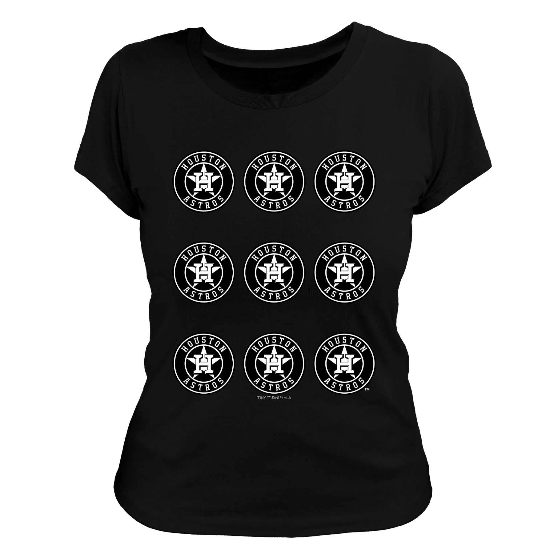 Houston Astros Logo Grid Tee Shirt