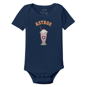Houston Astros Milkshake Short Sleeve Snapper