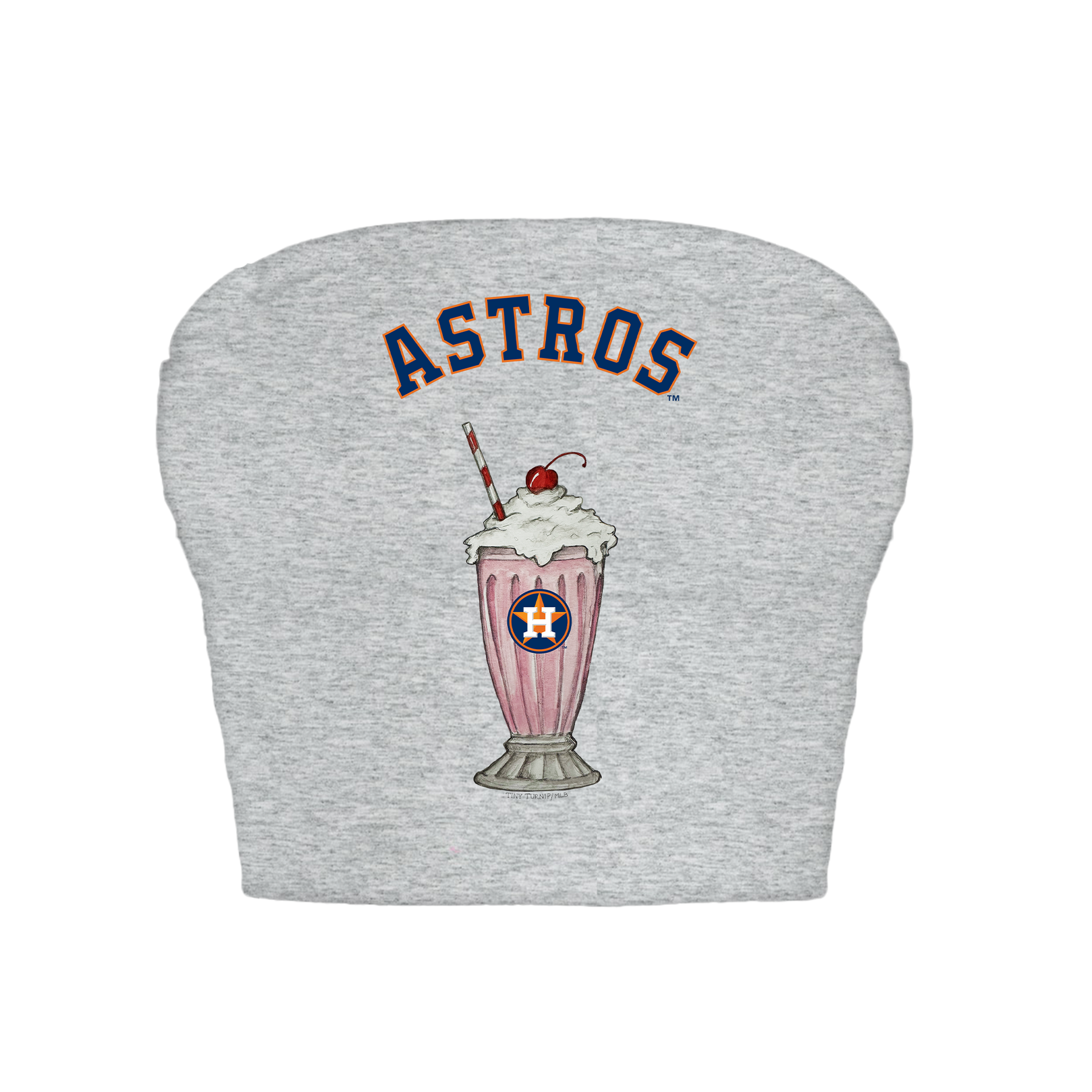 Houston Astros Milkshake Crop Tube Top