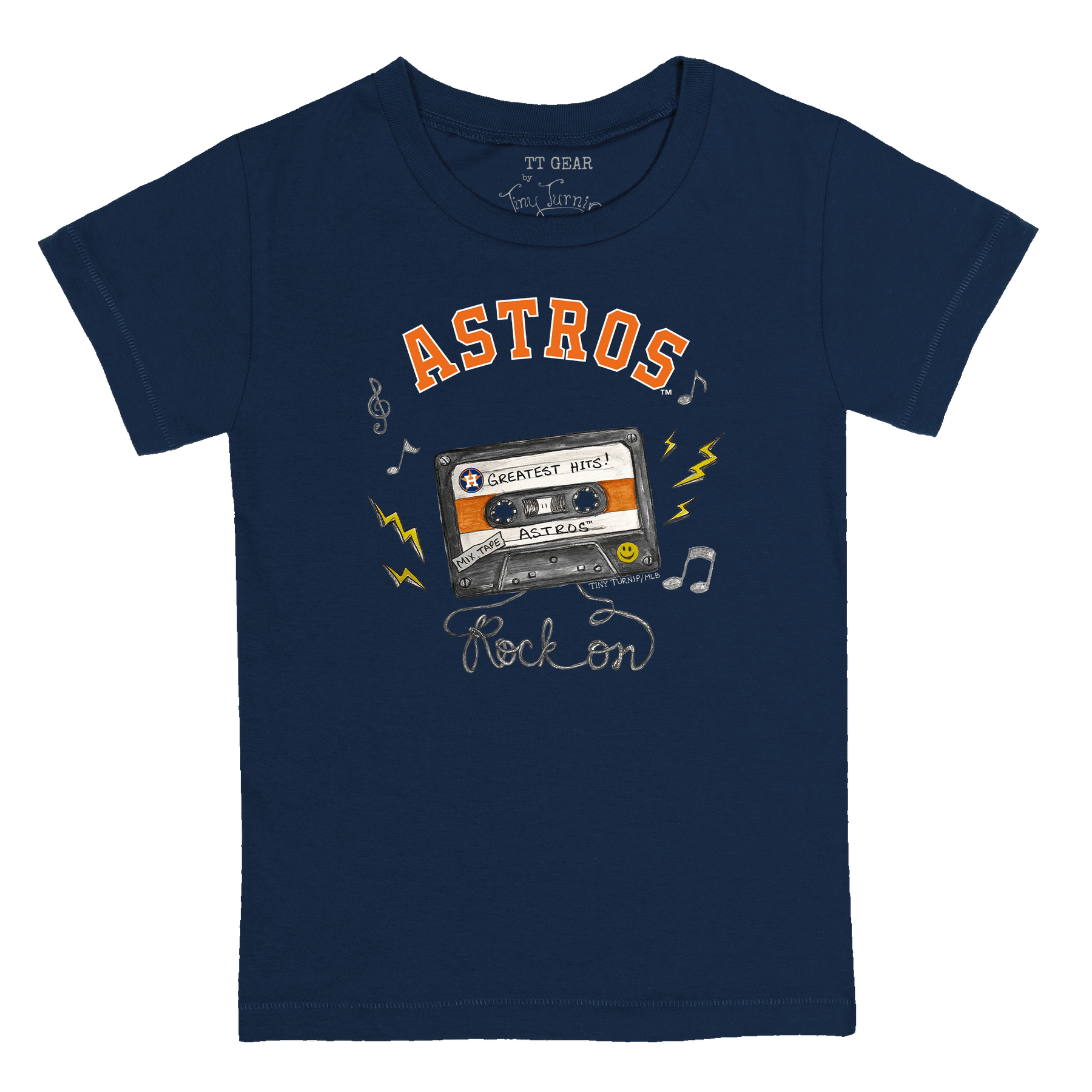Houston Astros Mixtape Kid's Tee Shirt