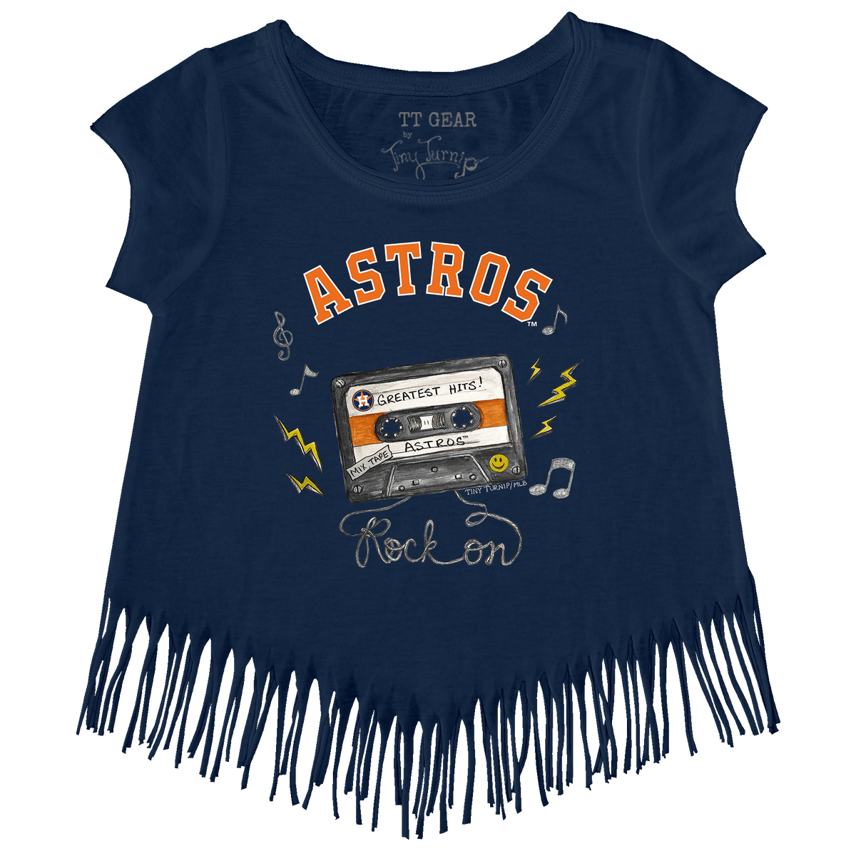 Houston Astros Mixtape Fringe Tee
