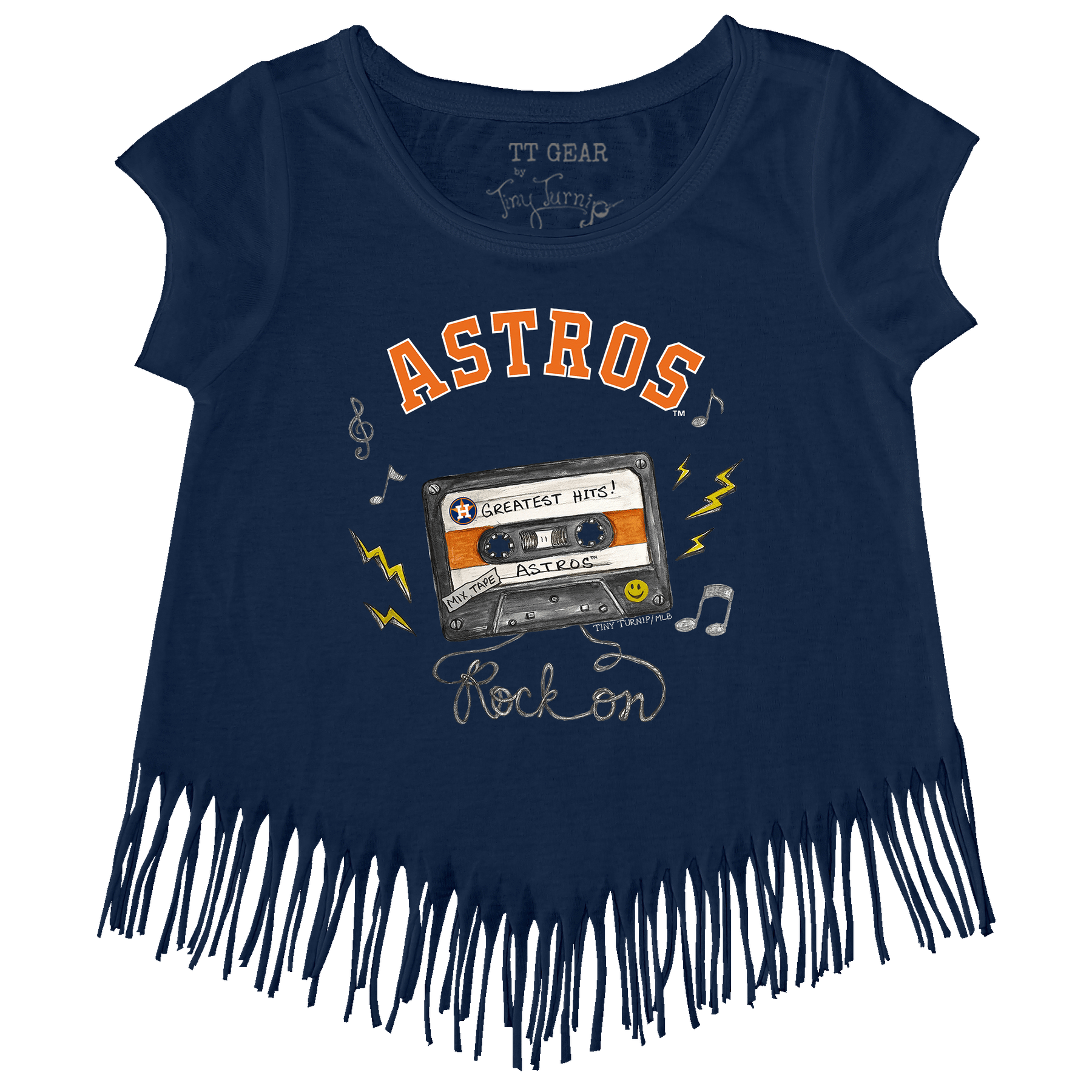Houston Astros Mixtape Fringe Tee