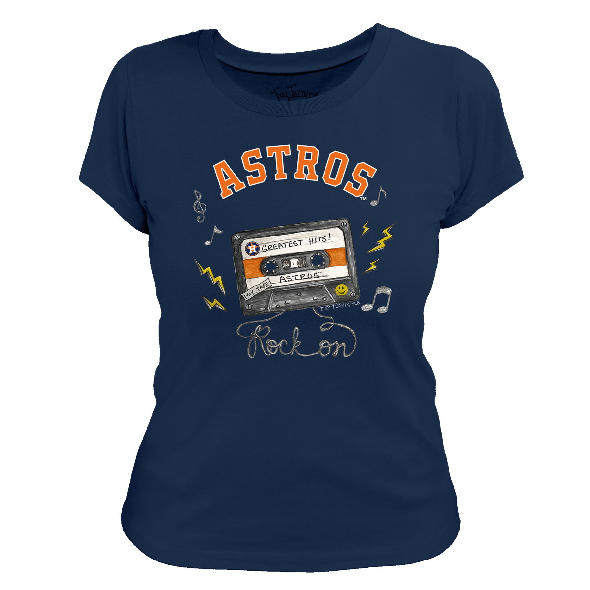 Houston Astros Mixtape Women's Tee Shirt