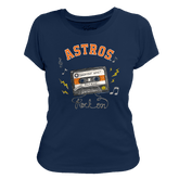 Houston Astros Mixtape Women's Tee Shirt