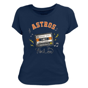 Houston Astros Mixtape Women's Tee Shirt