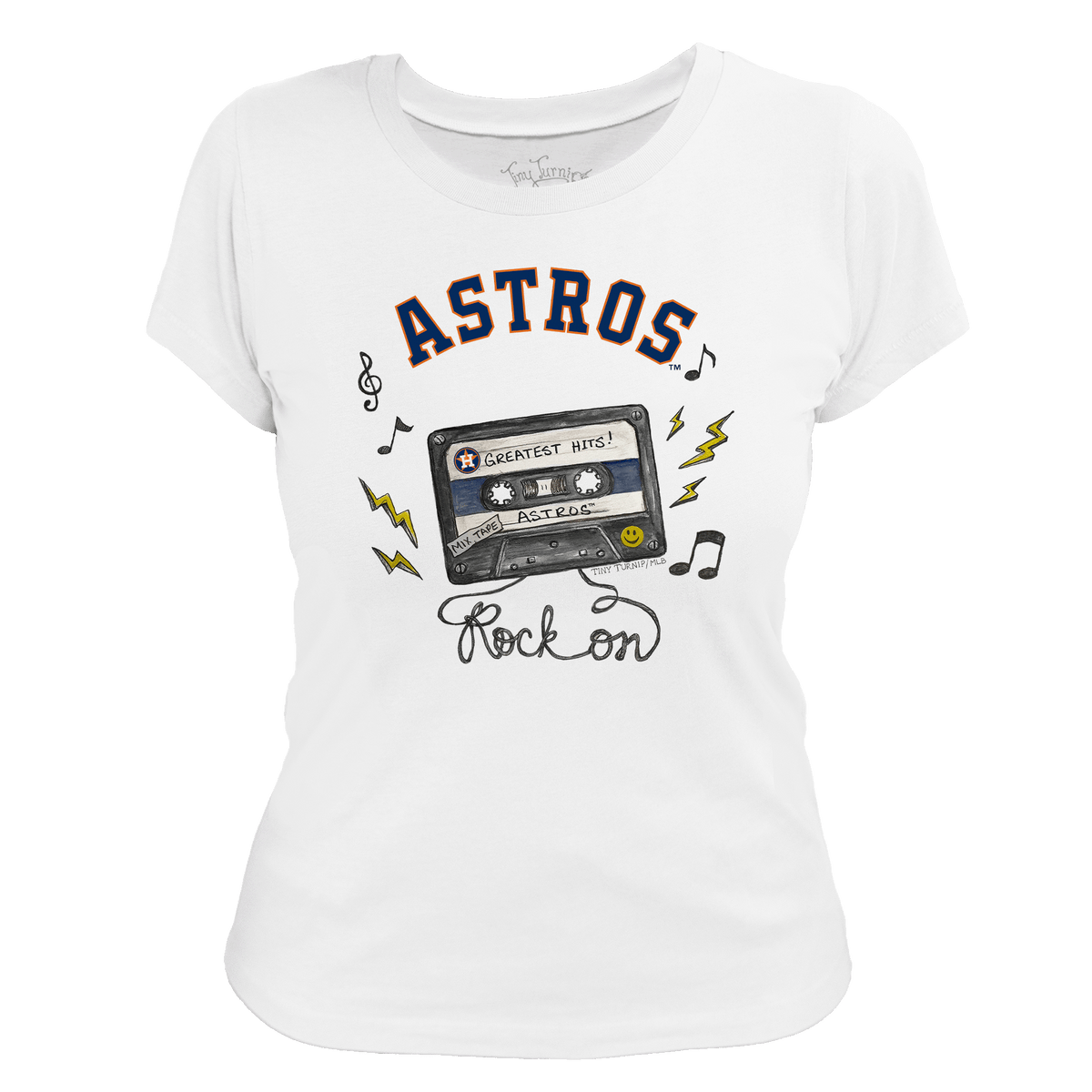 Houston Astros Mixtape Women's Tee Shirt