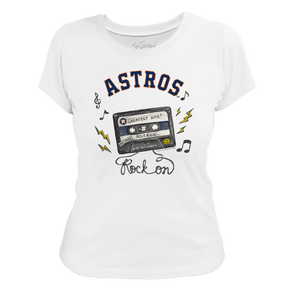 Houston Astros Mixtape Women's Tee Shirt