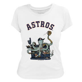 Houston Astros Octopus Tee Shirt