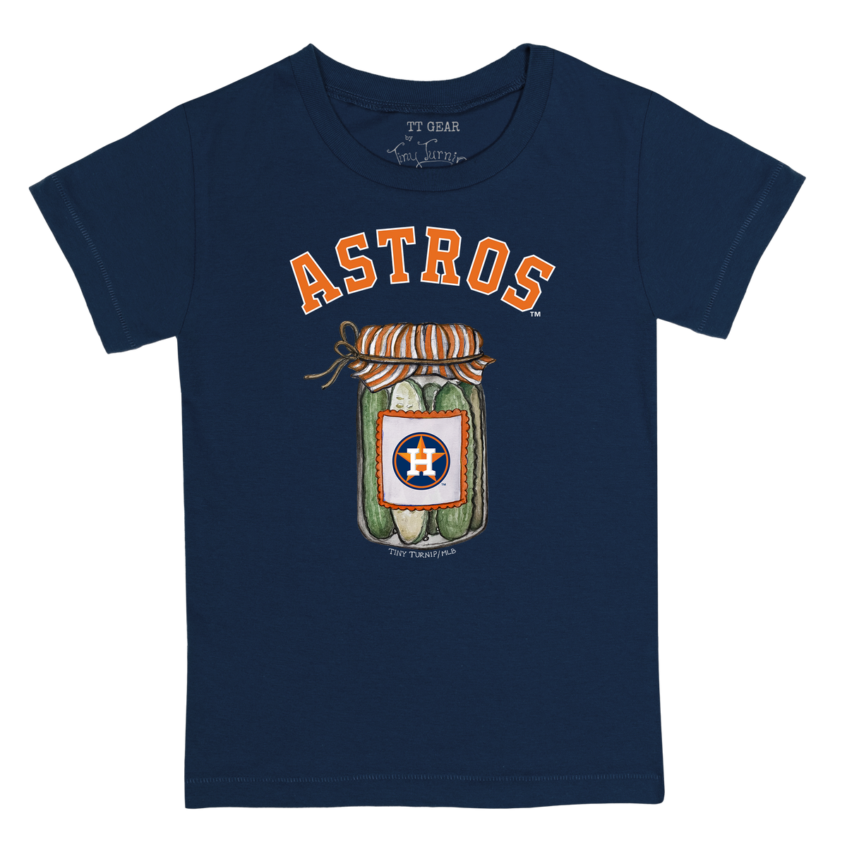 Houston Astros Pickle Jar Kid's Tee Shirt
