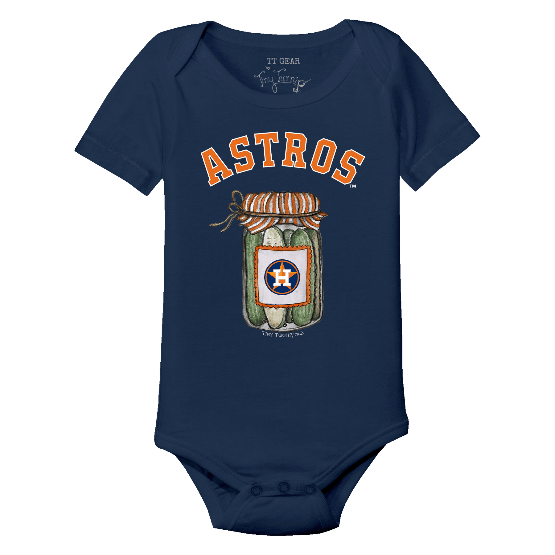 Houston Astros Pickle Jar Short Sleeve Snapper