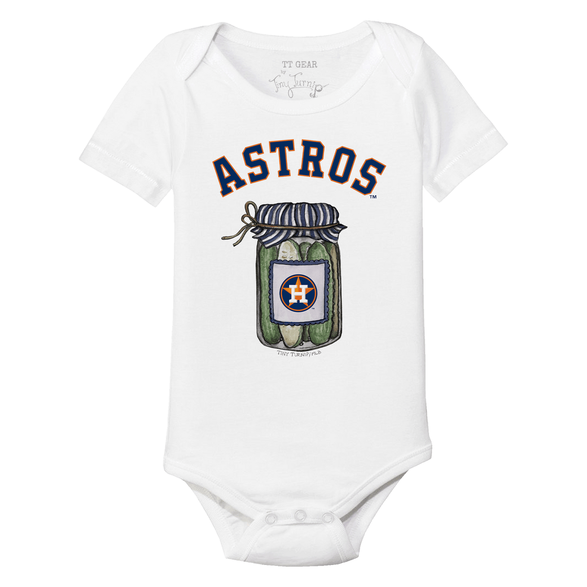 Houston Astros Pickle Jar Short Sleeve Snapper