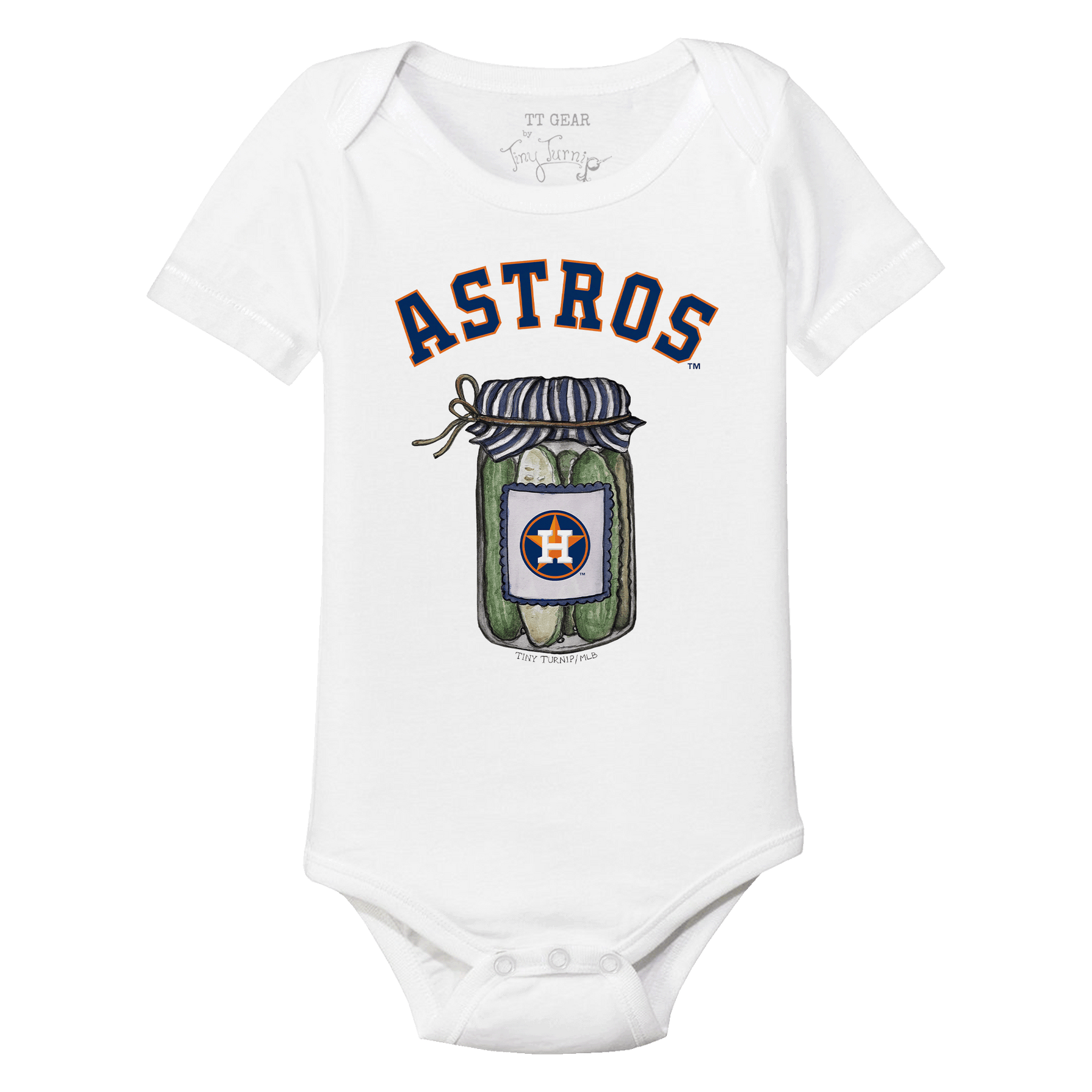 Houston Astros Pickle Jar Short Sleeve Snapper
