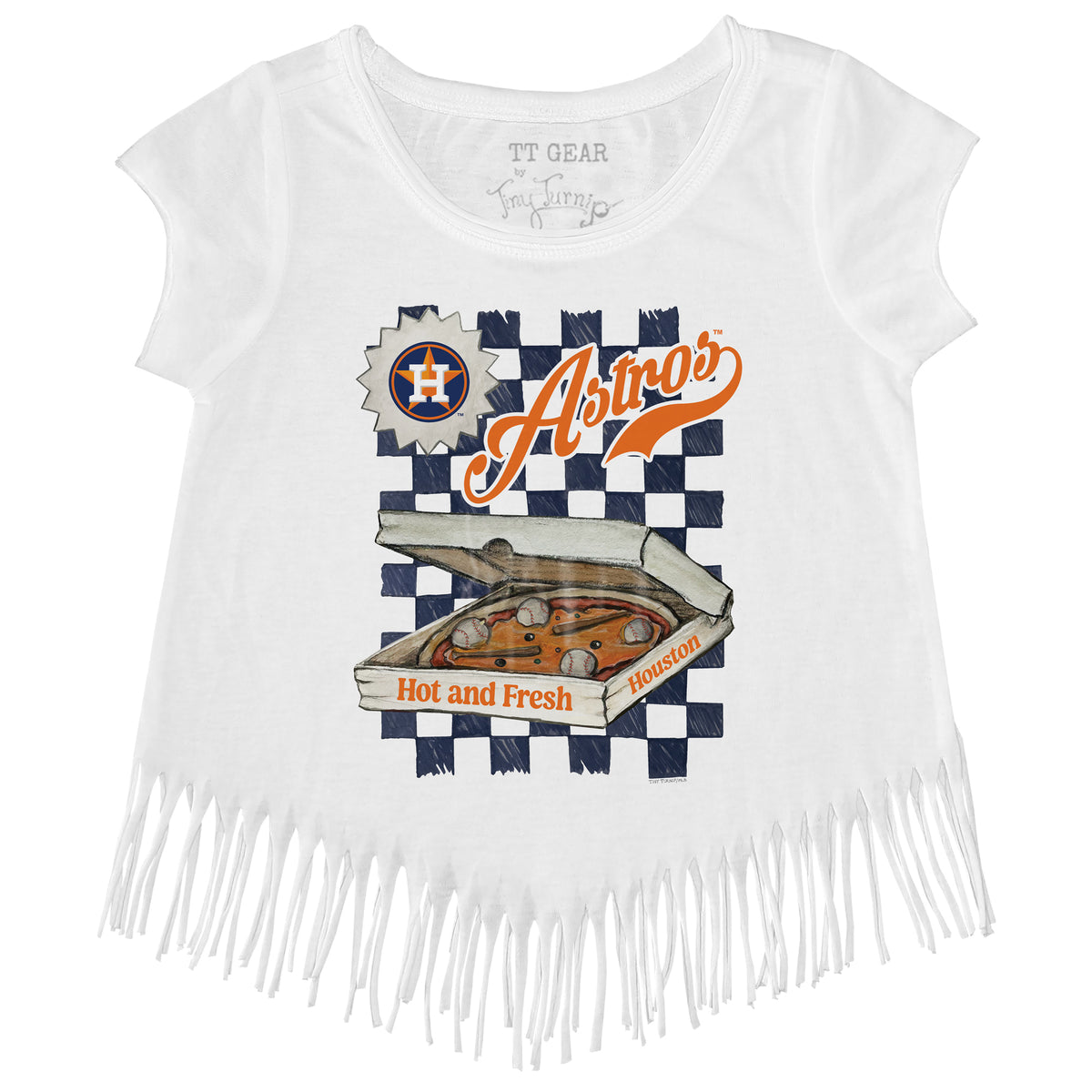 Houston Astros Pizza Fringe Tee