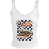 Houston Astros Pizza Lace Tank
