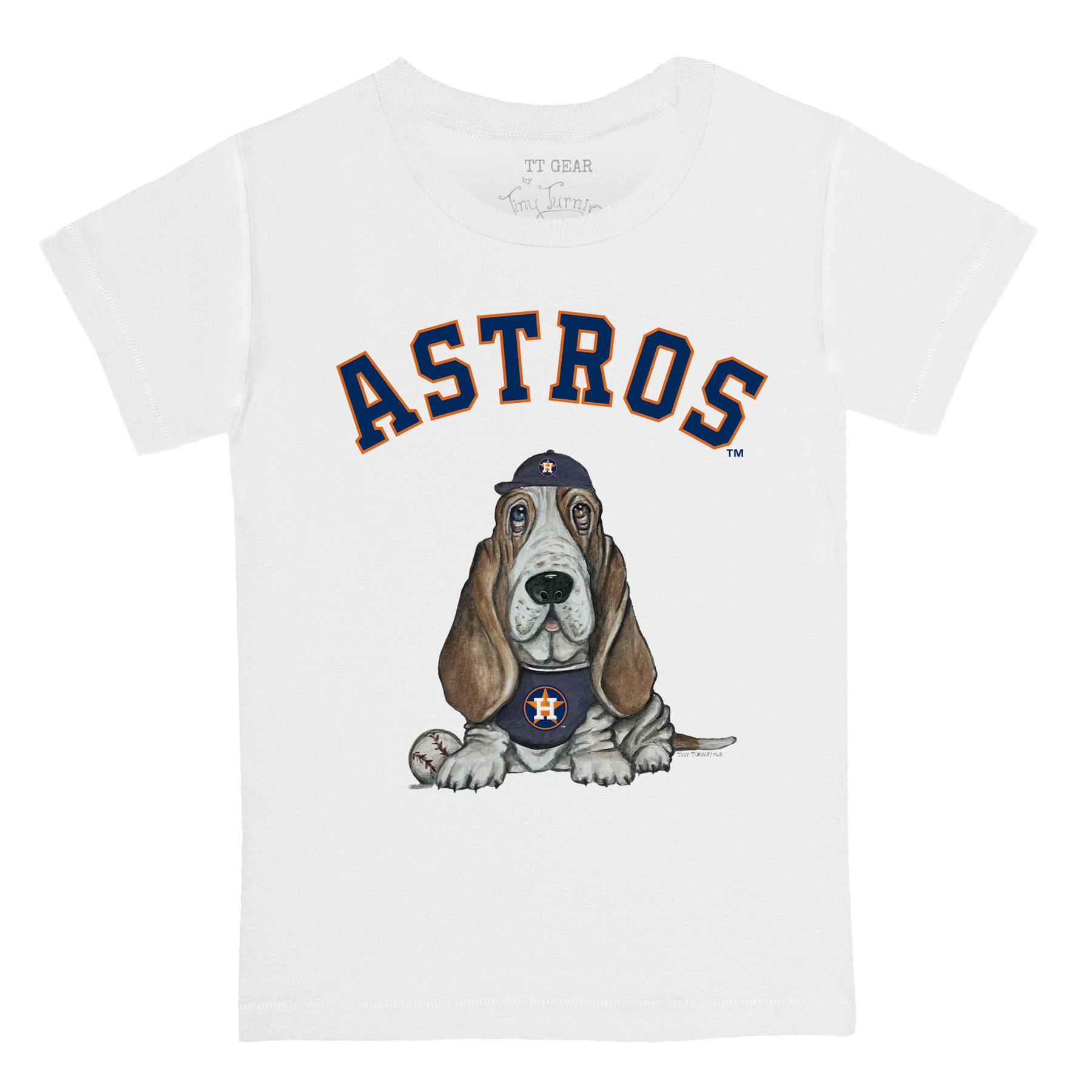 Houston Astros Puddy Kid's Tee Shirt - Tiny Turnip