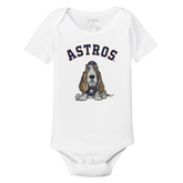 Houston Astros Puddy Short Sleeve Snapper - Tiny Turnip