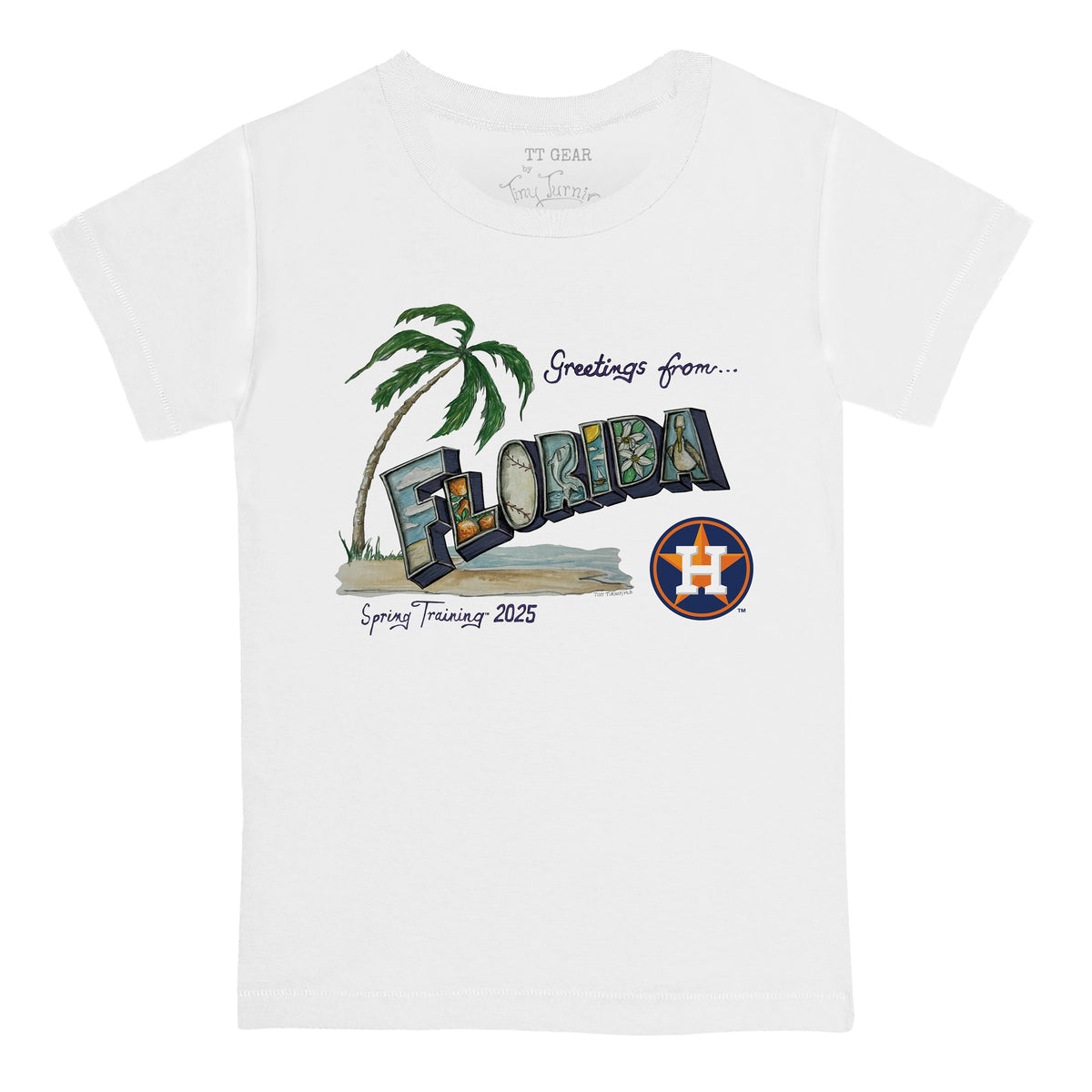 Houston Astros Spring Training 2025 Tee Shirt