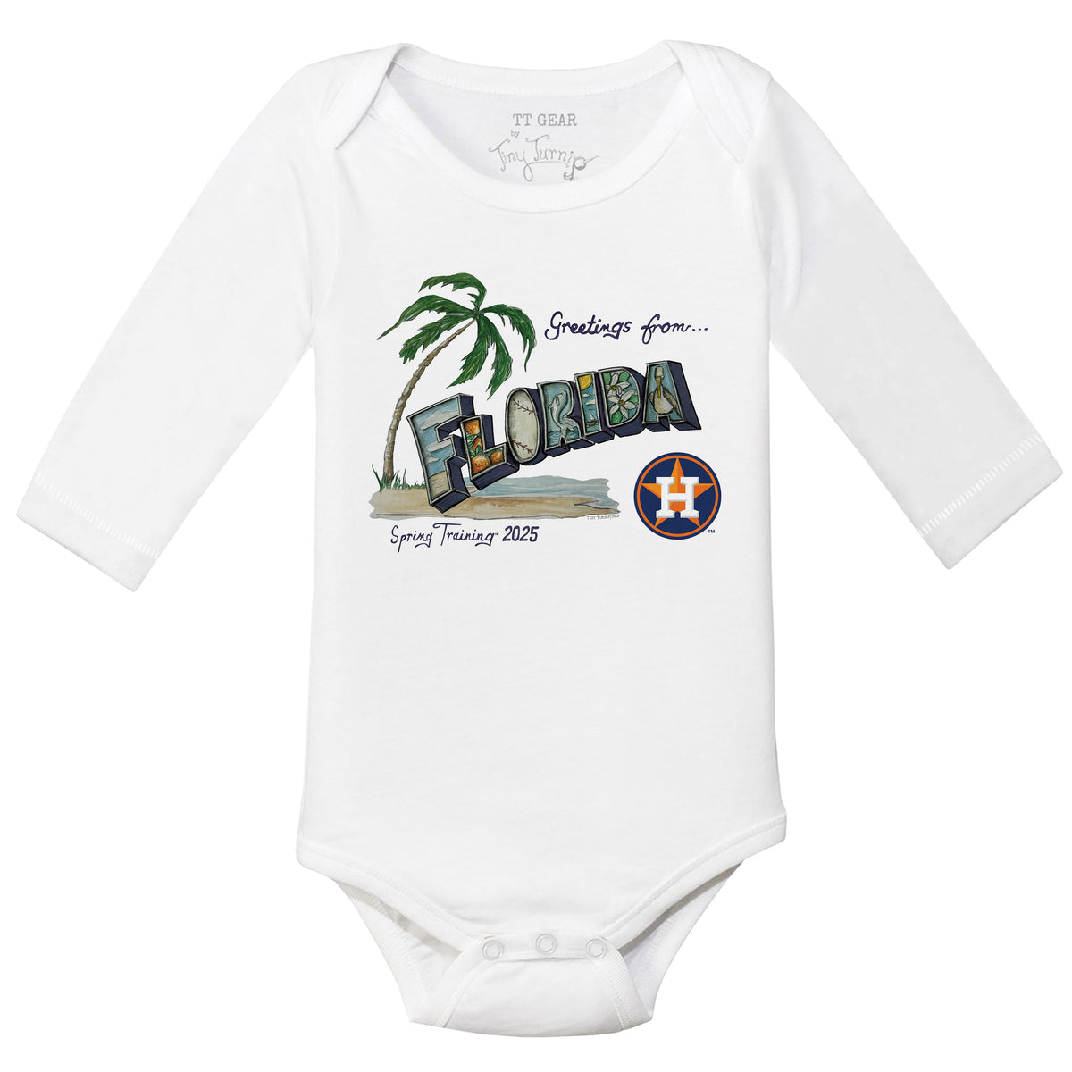 Houston Astros Spring Training 2025 Long Sleeve Snapper