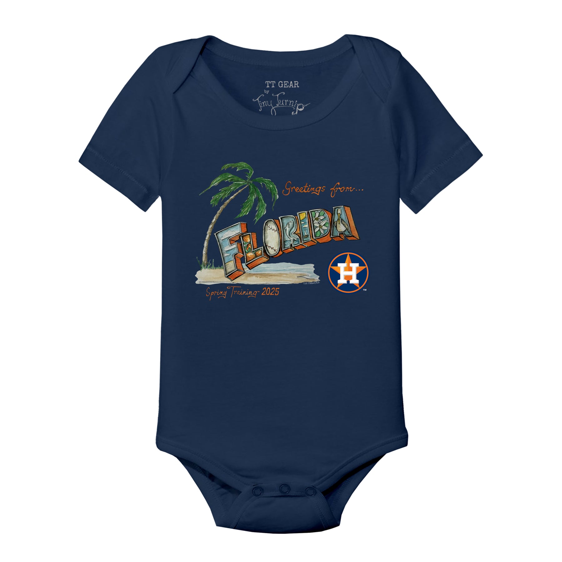 Houston Astros Spring Training 2025 Short Sleeve Snapper